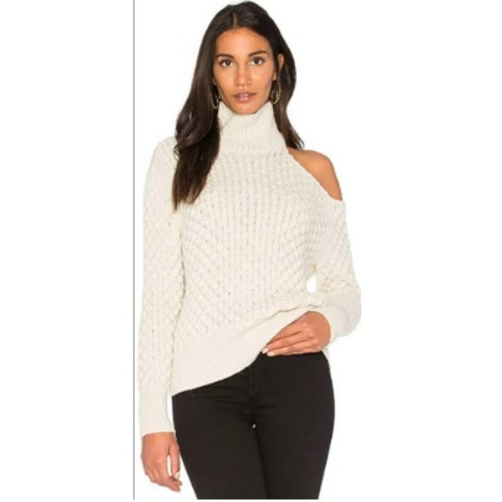 Intermix Britta Cold Shoulder Sweater XS